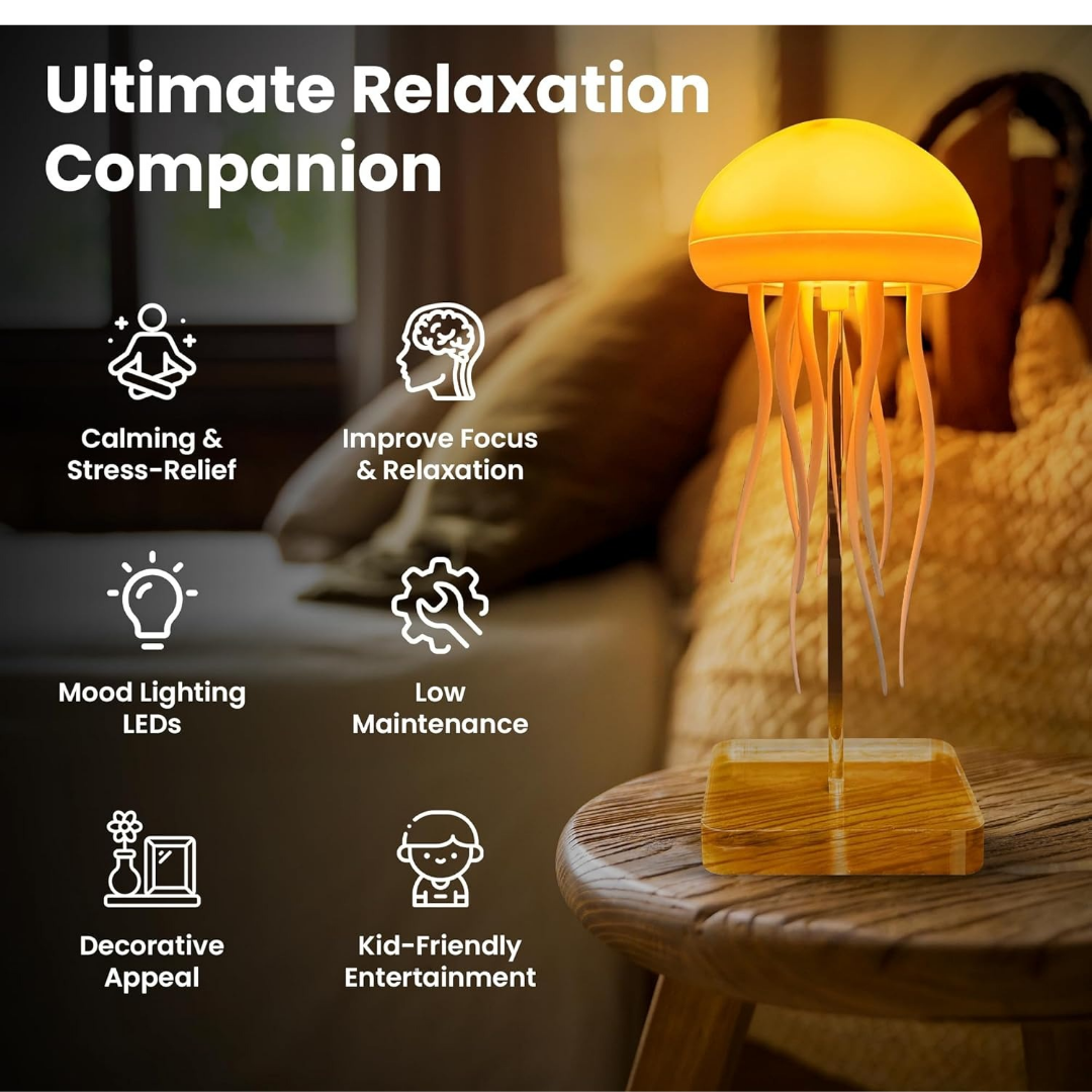 Relaxing Jellyfish Lamp