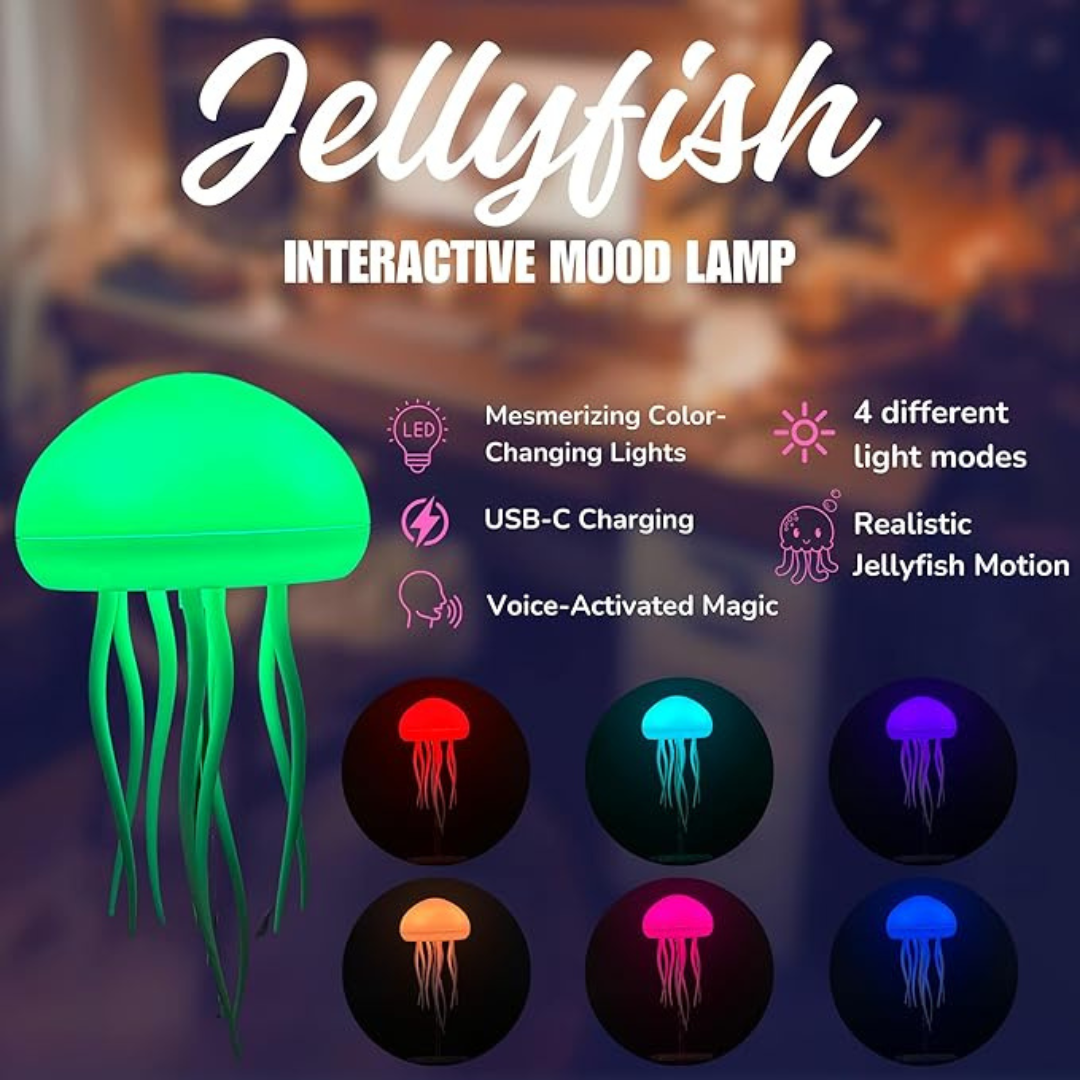 Relaxing Jellyfish Lamp