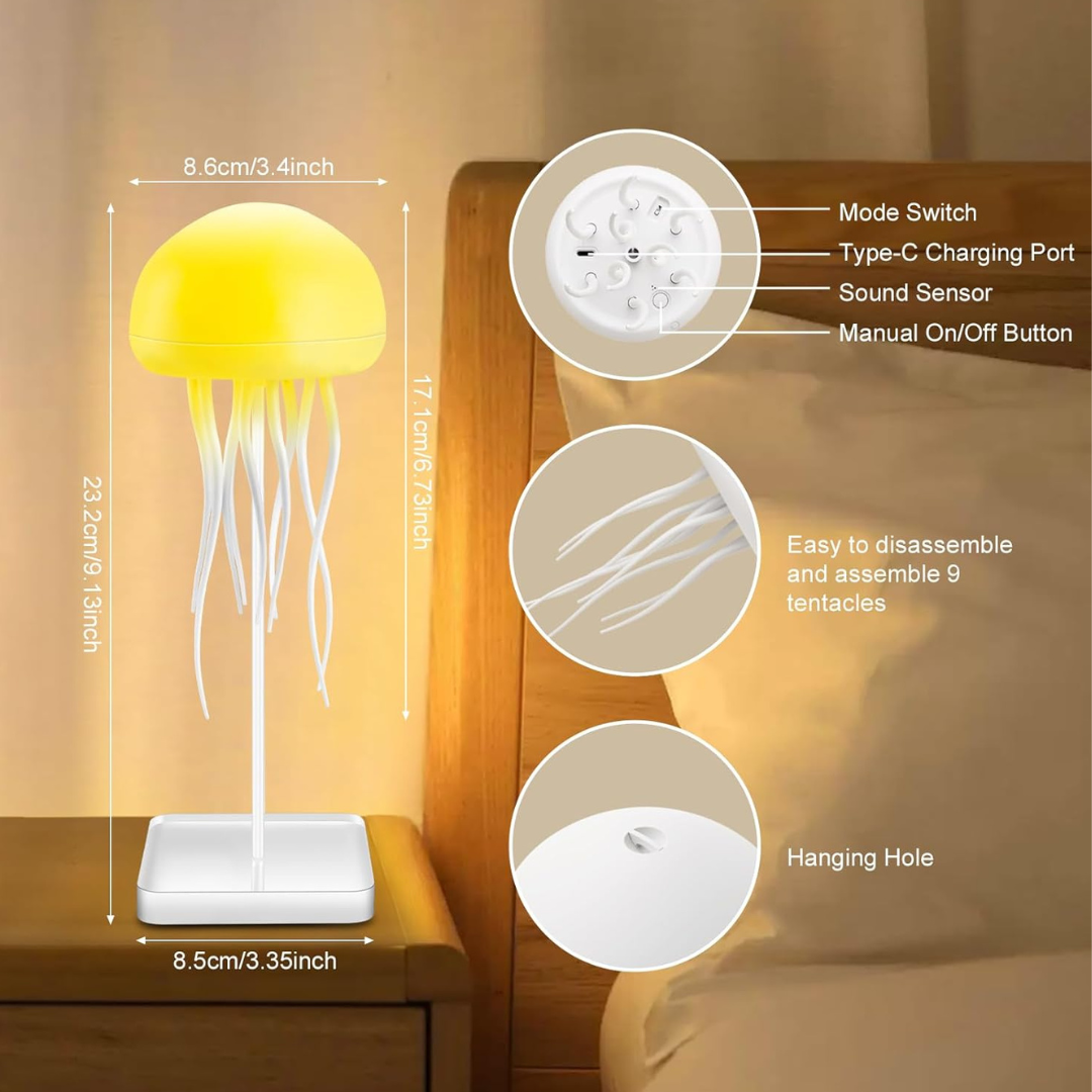 Relaxing Jellyfish Lamp